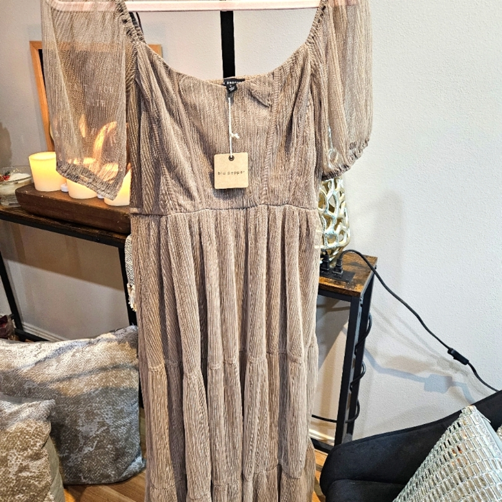 Blue Pepper Maxi Dress